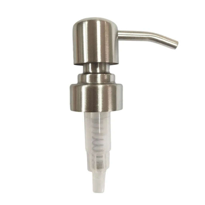 1 pz 304 testa della pompa in acciaio inox per vasetti fai da te bottiglie sapone lozione Dispenser pompa per pompe liquide Standard 28 400 Thread Home