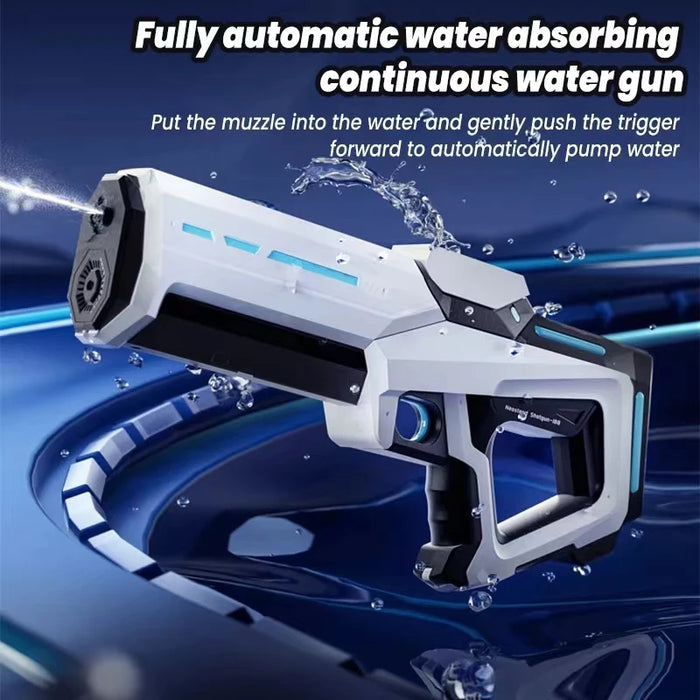 Nuovo giocattolo elettrico estivo automatico, pistola ad acqua a induzione che assorbe l'acqua HighTech Spray Pool Outdoor Beach Water Fight Toy per bambini