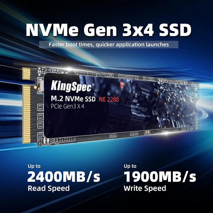 KingSpec M2 SSD NVMe 256GB 512GB 1TB 128GB M.2 NMVe 2280 PCIe 3.0 Disco rigido Unità a stato solido interna per laptop desktop