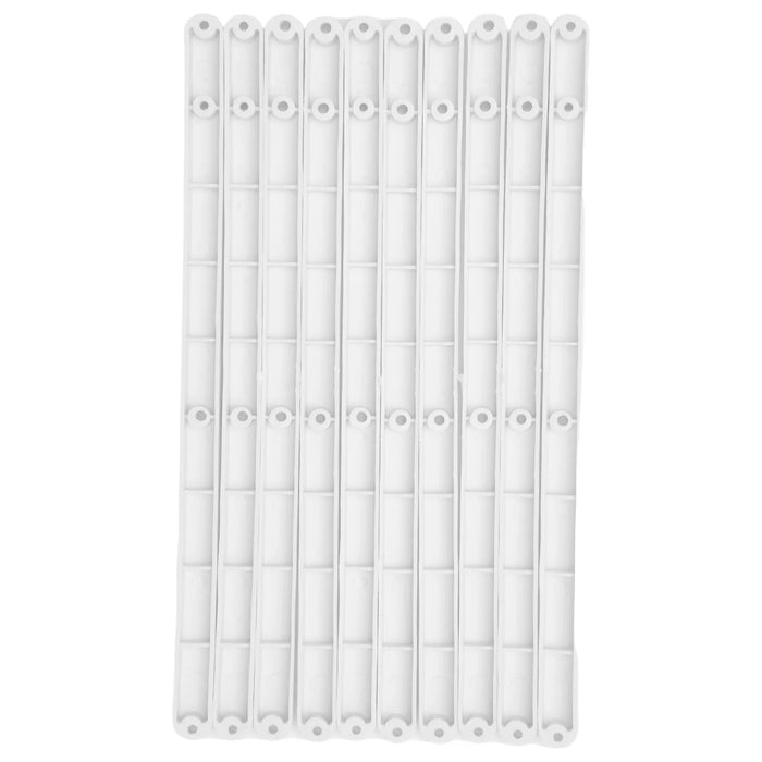 10 pezzi Draw Rail guide per cassetti in plastica 180/235/298mm Draw runner sostituzione Draw Rail guide per cassetti in plastica Hardware per la casa