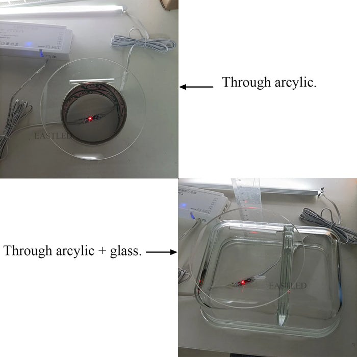 2A DC 12V 24V interruttore del sensore di spazzata manuale senza foro modulo di controllo dell'onda rilevatore di rilevamento dimmerabile per camera da letto dell'armadio con striscia luminosa a LED