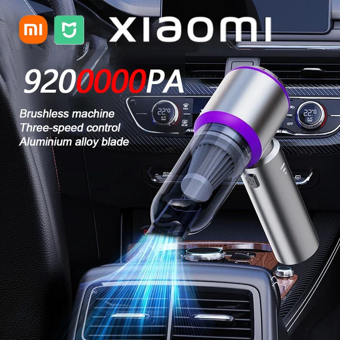 Xiaomi 9200000PA aspirapolvere per auto Wireless Mini palmare forte aspirazione macchina pulita aspirapolvere portatile per auto casa nuovo