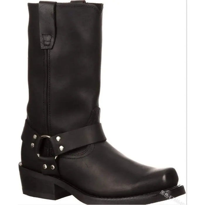 Primavera autunno uomo Vintage gotico stivali in ecopelle 4.5cm maschio Punk in pelle tacchi alti cavaliere stivaletti stivali da donna stivali da combattimento