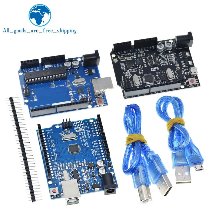 Intelligente Elettronica Scheda di Sviluppo ONU R3 MEGA328P ATMEGA16U2 Senza Cavo USB per arduino Diy Starter Kit