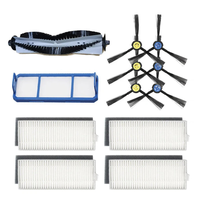 Rullo spazzola principale coperchio spazzola laterale filtro HEPA panno Mop per AMIBOT Animal Premium H2O aspirapolvere robot sostituzione parti