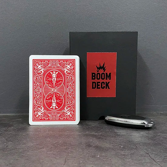 Magic Tricks Boom Deck ha firmato la carta da gioco che appare dal mazzo di Poker Close Up Street Mentalism Magie Illusion previsione Gimmick