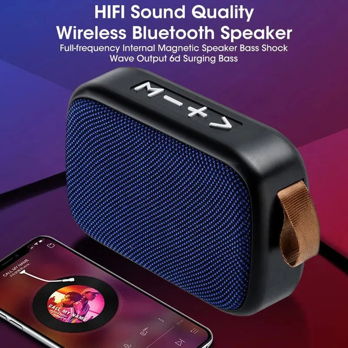 Nuovo altoparlante Bluetooth Wireless Subwoofer portatile da esterno Mini altoparlante Home Cloth Card Speaker