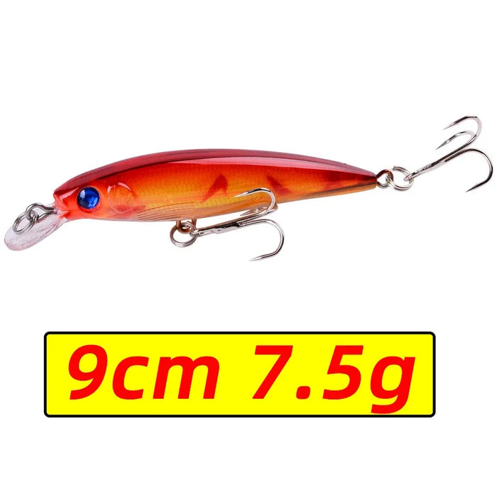 1 PZ Laser Minnow Richiamo di Pesca 11 CM 13G pesca ganci pesce wobbler affrontare crankbait artificiale giappone esca dura swimbait