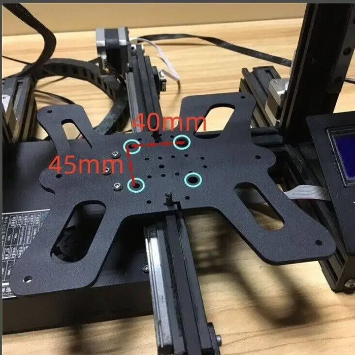 CREALITY Ender 3 PRO V2 stampante 3D BLV Ender 3 Pro Y Axis piastra in fibra di carbonio per aggiornamento su guida lineare MGN12H