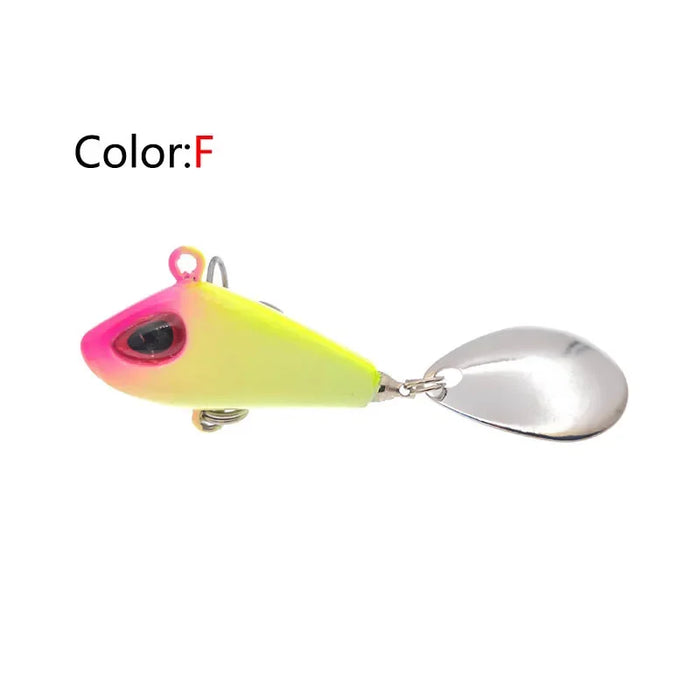 OUTKIT Nuovo Metallo Mini VIB Con Cucchiaio Richiamo di Pesca 6g10g17g25g 2 Centimetri Attrezzatura Da Pesca Spille Crankbait Vibrazione Spinner Affondamento Esca