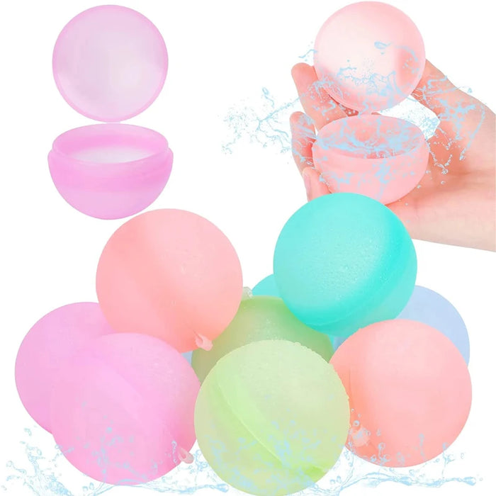 10-30Pcs palloncini d'acqua riutilizzabili per bambini adulti attività all'aperto, piscina per bambini giocattoli da bagno da spiaggia bomba d'acqua per giochi estivi