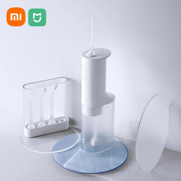 Xiaomi Mijia MEO701 irrigatore orale portatile dentale sbiancamento dei denti Flosser detergente per denti Waterpulse filo d'acqua per la pulizia dei denti