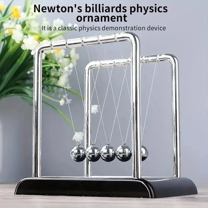 La culla di Newton Balance Steel Ball materiale didattico fisica scienza pendolo giocattoli Desktop regali antistress decorazione della casa