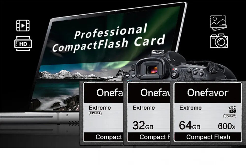 Scheda Flash compatta 64GB 32GB 16GB scheda CF 32MB 64MB 128MB 256MB 512MB scheda di memoria CF per dispositivi digitali fotocamera Canon Nikon