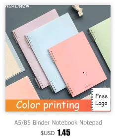 A5 A6 B5 quaderno a spirale quaderno a spirale To-Do foderato DOT Blank Grid Paper Journal diario Sketchbook per materiale scolastico cancelleria