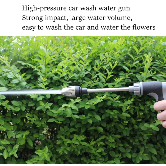 Pistola ad acqua per autolavaggio ad alta pressione strumenti per autolavaggio per uso domestico asta di prolunga in metallo rivestimento in gomma irrigazione da giardino a mano