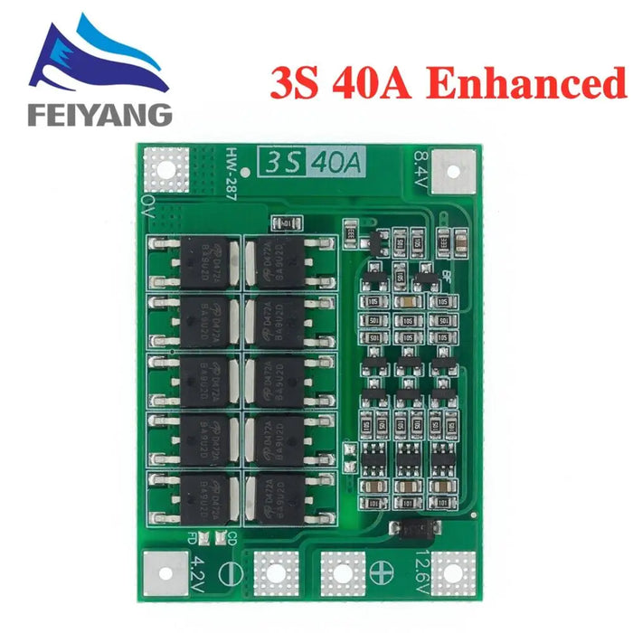 4S 40A Li-Ion Batteria Al Litio 18650 Caricabatterie PCB BMS Bordo di Protezione con Equilibrio Per Motore del Trapano 14.8V 16.8V Lipo Cellulare Modulo