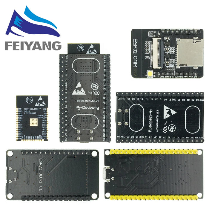 Scheda di sviluppo ESP32 WiFi + Bluetooth Consumo energetico ultrabasso CPU Dual Core ESP-32S ESP32-CAM ESP-WROOM-32D/U CH9102X