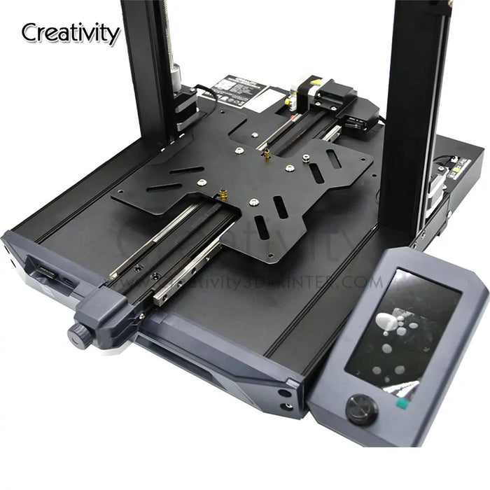 Ender3 S1/PRO/Ender 3 v2/Ender 3 v3 SE kit di aggiornamento stampante 3d kit di aggiornamento binario lineare a doppio asse Y kit di aggiornamento asse X con staffa