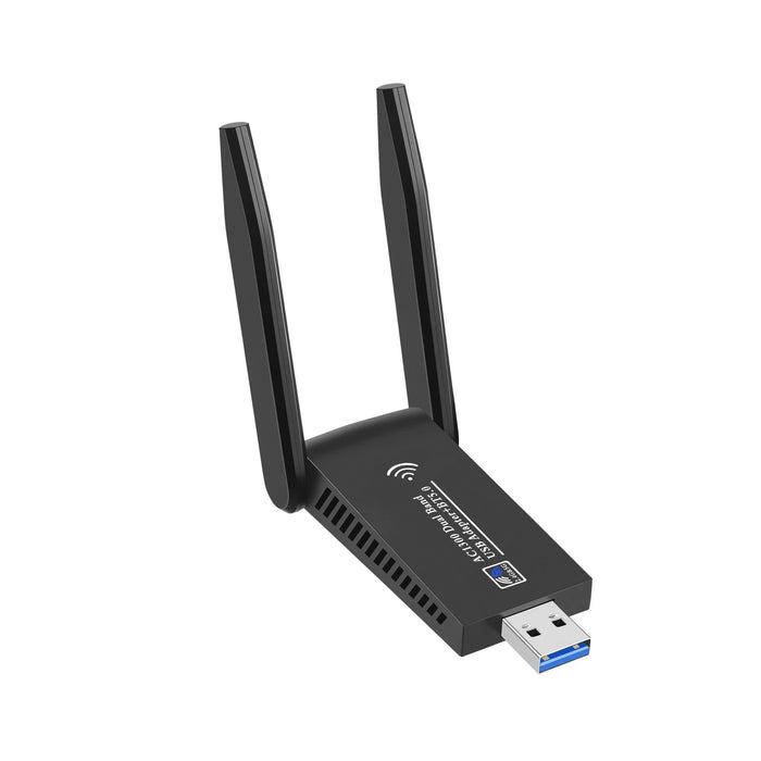 Adattatore WiFi USB 3.0 1300Mbps Bluetooth 5.0 Dual Band 2.4GHz/5GHz Wifi Usb per PC Desktop Laptop scheda di rete ricevitore Wireless