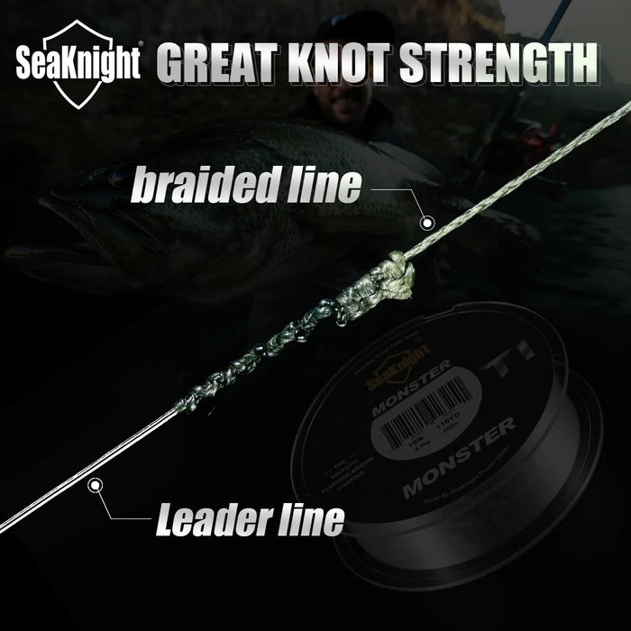 SeaKnight Marca TriPoseidon Serie 4 Fili 300M PE Lenza Intrecciata 8-60LB Lenza Multifilamento Liscia Pesca Alla Carpa