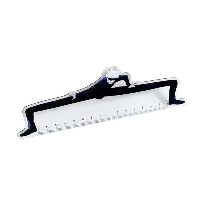 15cm Jujutsu Kaisen righello dritto per studenti Gojo e Geto Anime giapponesi che circondano forniture di cancelleria Kawaii righello trasparente