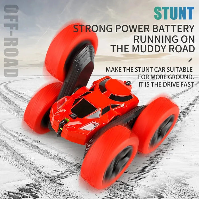 RC Stunt Car Bambini Double Sided Flip 2.4G Telecomando 360 Rotazione Deree Off Road Drift RC Auto Regali per Bambini Adulti Ragazzi