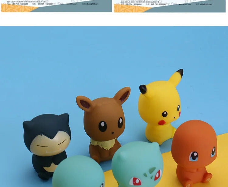 Pokemon Pikachu figure bagno bagno doccia bambini bambini giocano giocattoli da bagno d'acqua per bambini doccia a pioggia nuoto giocattoli d'acqua