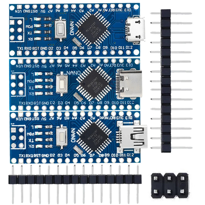 Controller Nano 3.0 di alta qualità nano CH340 driver USB ATMEGA328 ATMEGA328P nano Mini USB con il bootloader per arduino