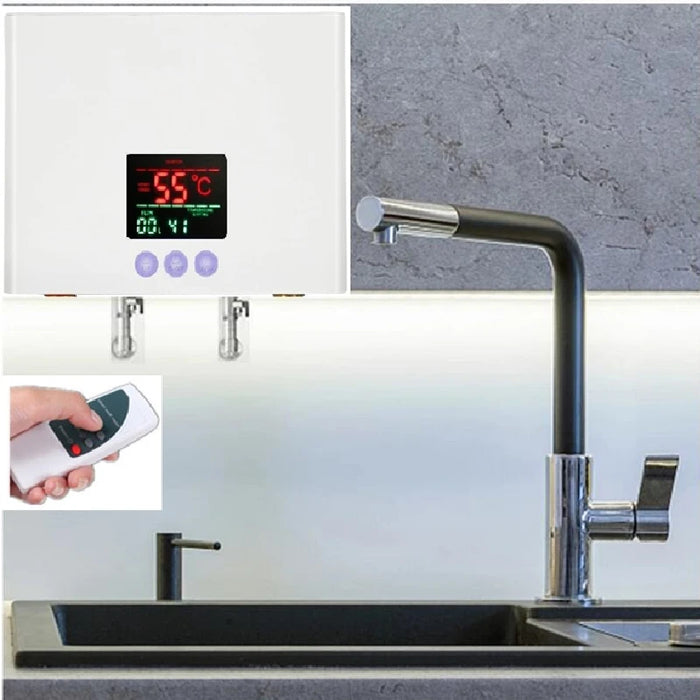 Scaldabagno istantaneo 110V/220V 3000W/5500W riscaldatori elettrici a parete per bagno doccia con acqua calda e riscaldamento della cucina di casa