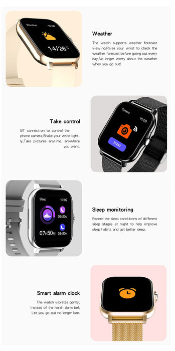 2023 nuovo SmartWatch telefono Android 1.44 "schermo a colori Full Touch quadrante personalizzato Smart Watch donna Bluetooth Call Smart Watch Men