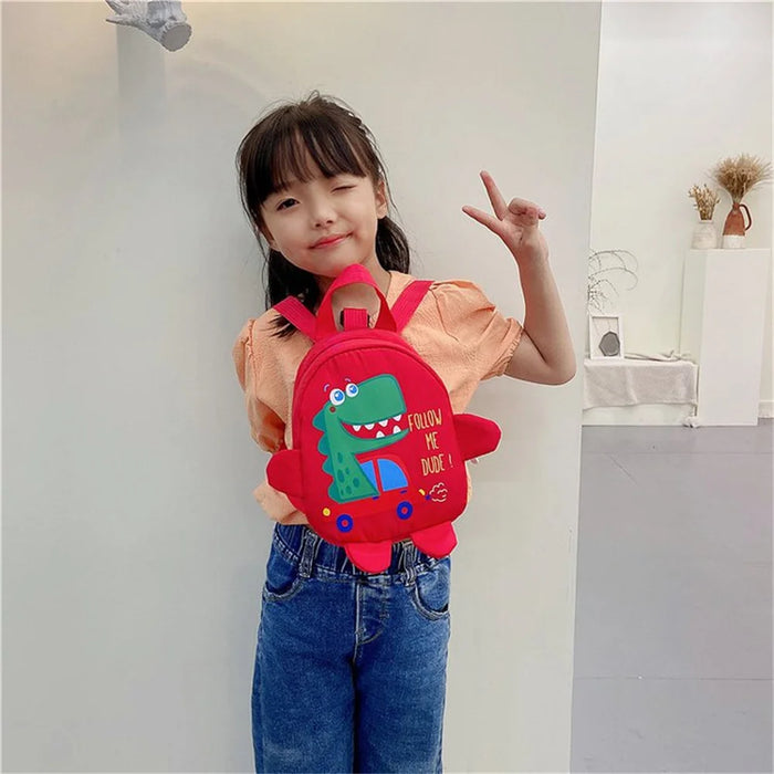 Cartoon Mini School Bag Children'S Kindergarten Kids zainetto Cute Children Dinosaur Pattern zaino New Large Capacity