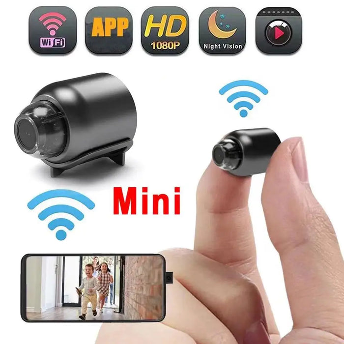 1080P HD Mini telecamera WiFi Wireless HD telecamera per visione notturna Home X5 telecamera remota per bambini monitoraggio della sicurezza degli animali domestici