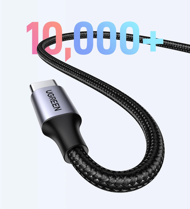 Cavo USB tipo C UGREEN 3A per Realme Xiaomi Samsung S21 cavo di ricarica rapida USB-C cavo dati caricabatterie per iPad Samsung Poco USB C