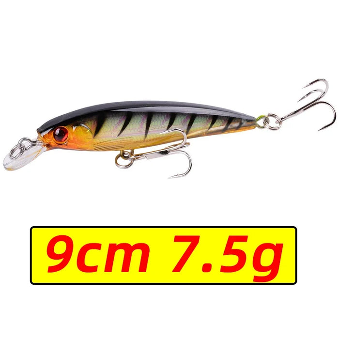 1 PZ Laser Minnow Richiamo di Pesca 11 CM 13G pesca ganci pesce wobbler affrontare crankbait artificiale giappone esca dura swimbait