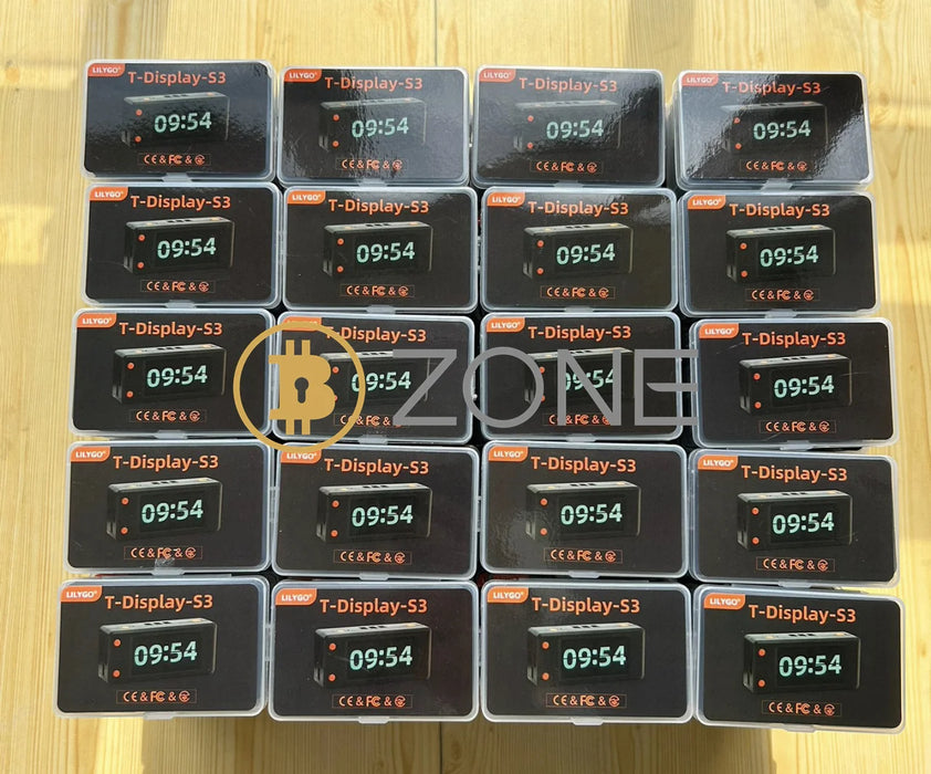 Bitcoin Nerd Miner v2.0 T-Display-S3 BTC Crypto Solo Lottery Nerdminer Display LCD con guscio