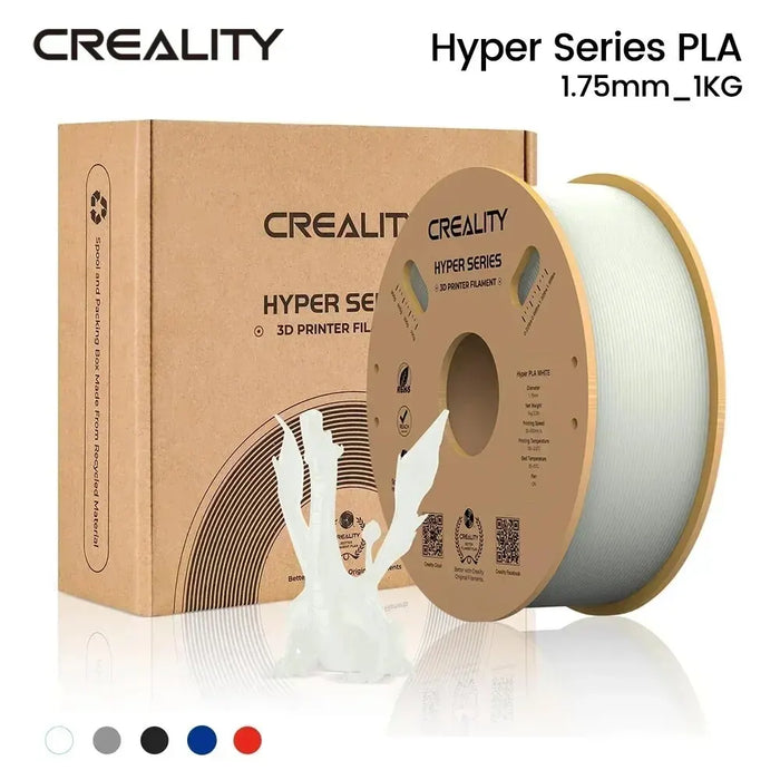 Filamento PLA CREALITY Hyper Series 1.75mm migliore fluidità raffreddamento più rapido alta precisione per stampanti FDM