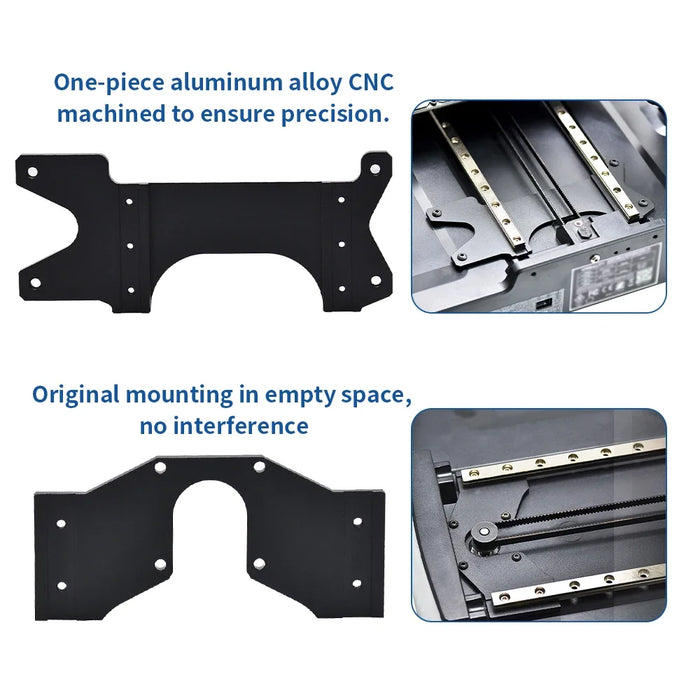 Binario a doppio asse a Y per Ender-3 V3 SE MGN9H 300mm aggiornamento guida lineare Fit Ender-3 v3 se accessorio per stampante a doppio asse a y