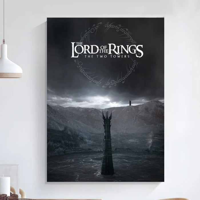 L-Lords of the R-Rings Poster Art arte autoadesiva piccolo Poster Poster di qualità HD Wall Art Painting Study decorazione della parete