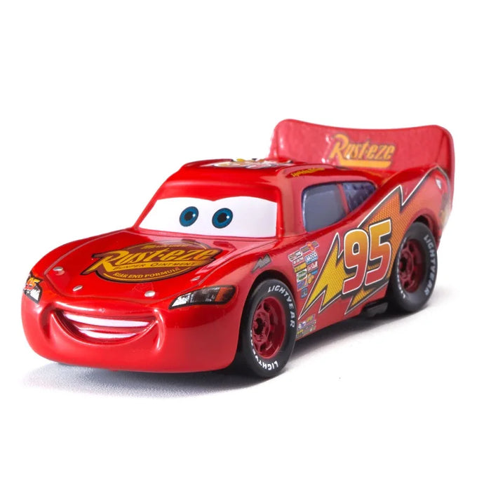 Disney Pixar Cars 3 Toys Lightning Mcqueen Mack Uncle Collection 1:55 Diecast Model Car Toy regalo per bambini